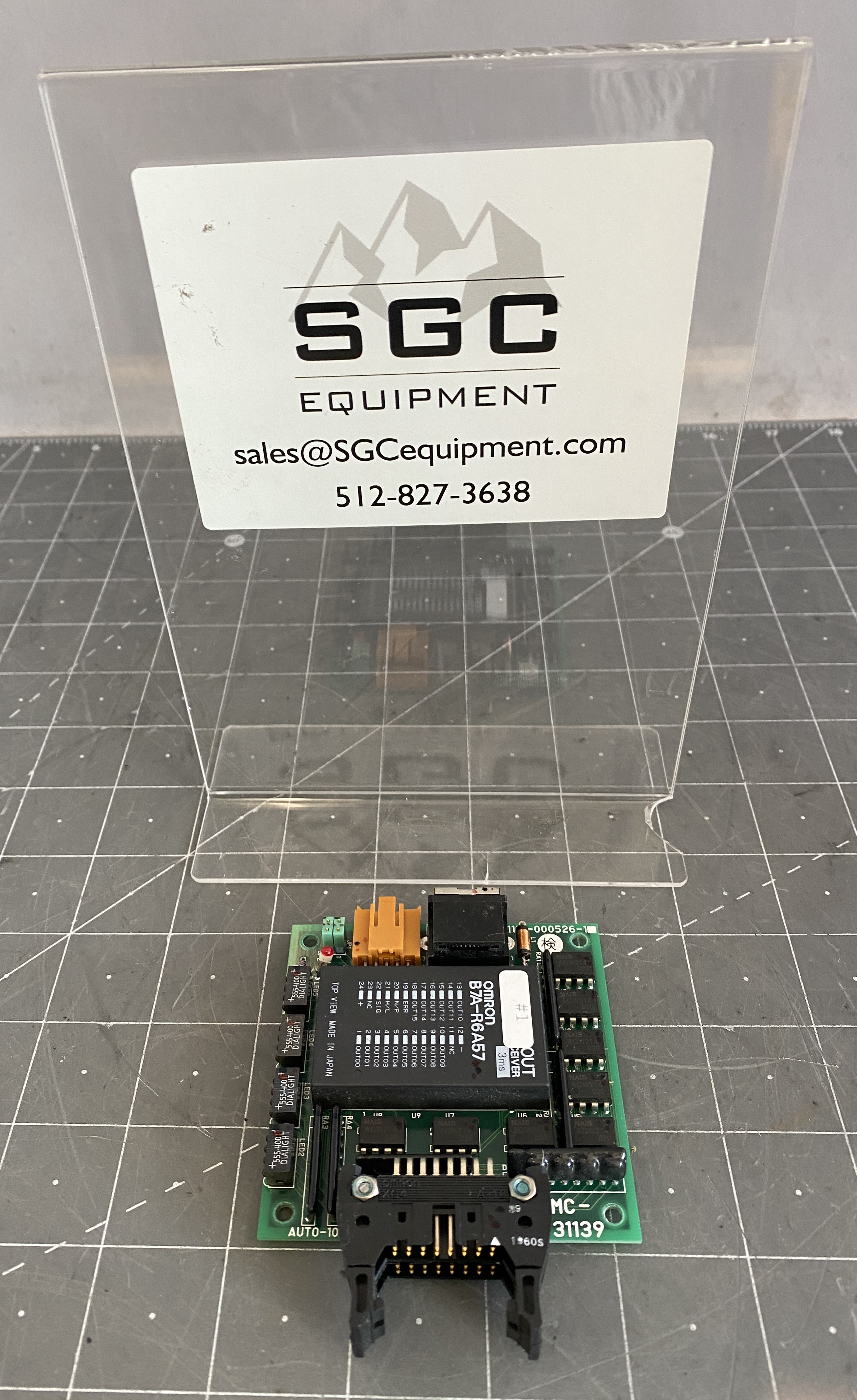 Tokyo Electron/TEL MC-31139 PCB PN: 1181-000526-12 REV: 1B Varian